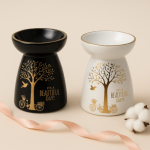 Brûleur à Huile et Fondant de Cire – Arbre Doré