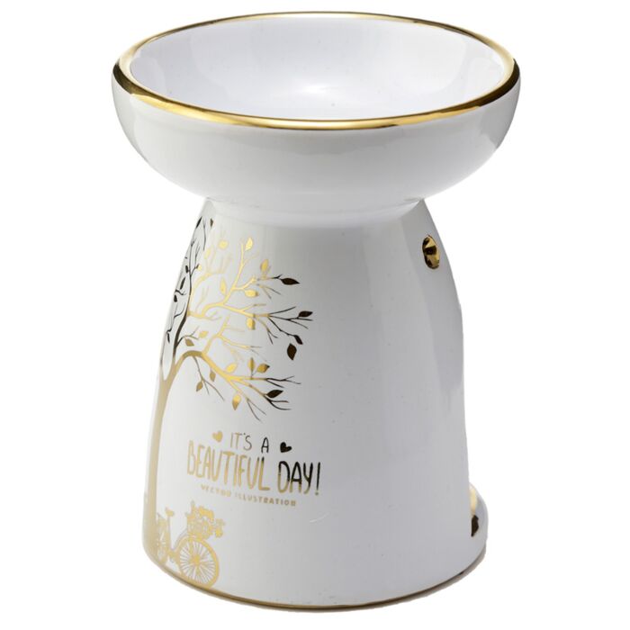Brûleur à Huile et Fondant de Cire – Arbre Doré – Image 6