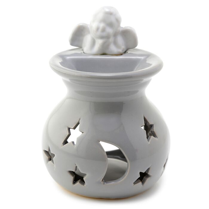 Brûleur à Huile et Fondant de Cire – Ange, Lune, Étoiles – Image 7