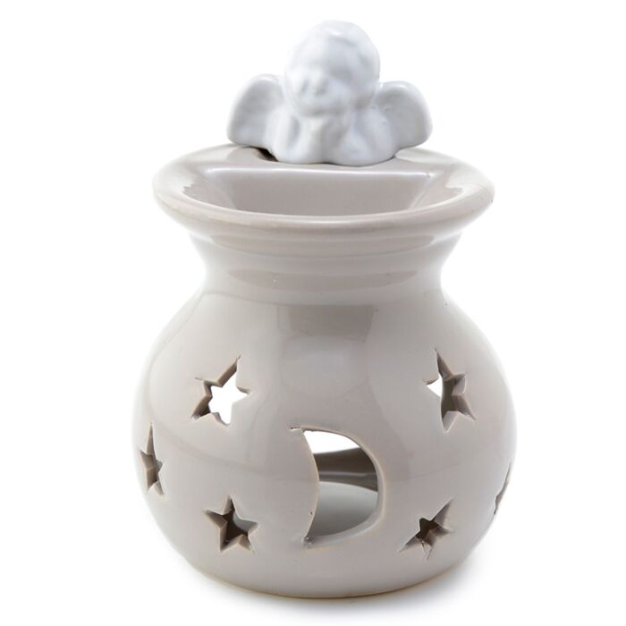 Brûleur à Huile et Fondant de Cire – Ange, Lune, Étoiles – Image 4