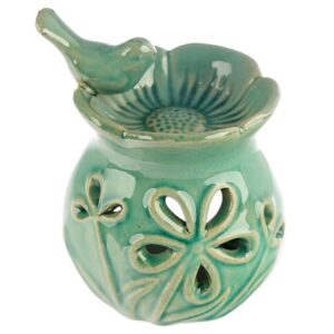 Brûleur à Huile et Fondant de Cire – Oiseau Bain Florale
