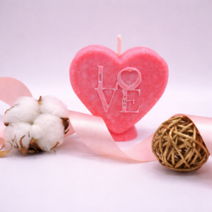 Bougie parfumée  Coeur